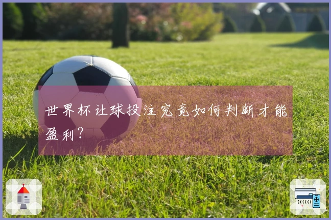 世界杯让球投注究竟如何判断才能盈利？